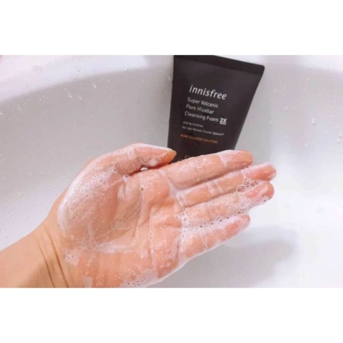 super volcanic pore micellar cleansing foam