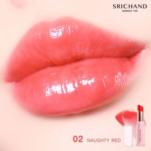 Srichand Day To Glow Hydrating Lipstick 02Naughty Red 2.5ml