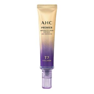 AHC Premier Ampoule Eye Cream For Face Line Tightening (Purple) 40 ml