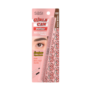 Sasi Girls Can Define Auto Eyebrow Pencil 02 Warm Brown